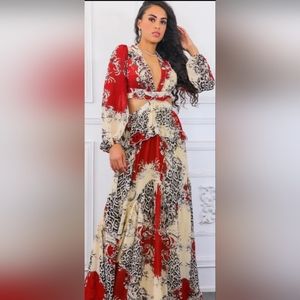 Miss Avenue Cut out Maxi